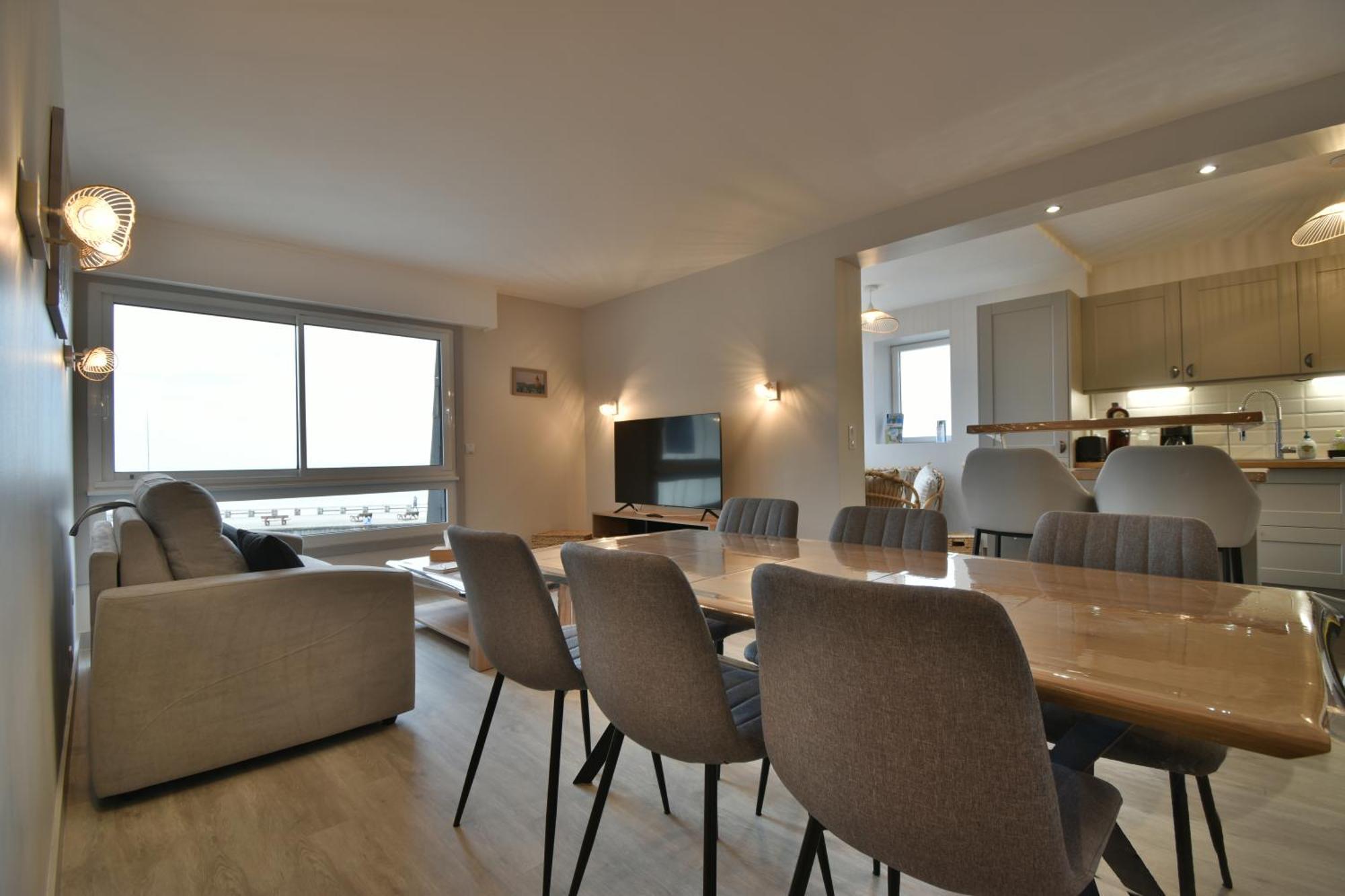 Appartement Renove Avec Vue Sur Mer A Fecamp ! Eksteriør bilde